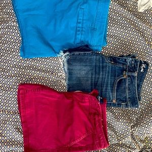 American eagle midi shorts